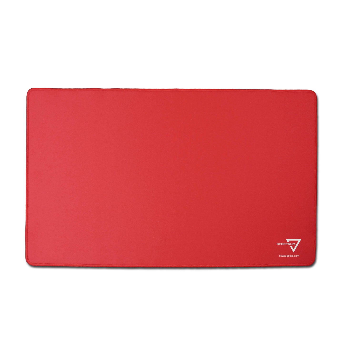 Spectrum Playmat with Stitched Edging - Red