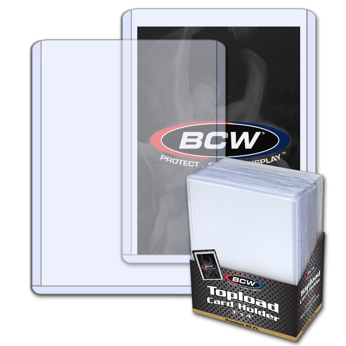 3x4 Topload Card Holder - Standard