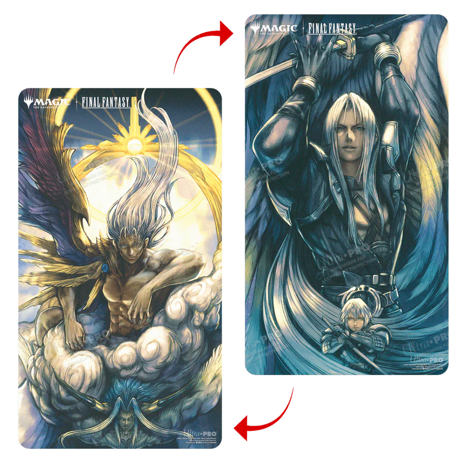 FINAL FANTASY Double Sided Playmat for Magic: The Gathering - Sephiroth, Fabled SOLDIER - Ultra Pro
