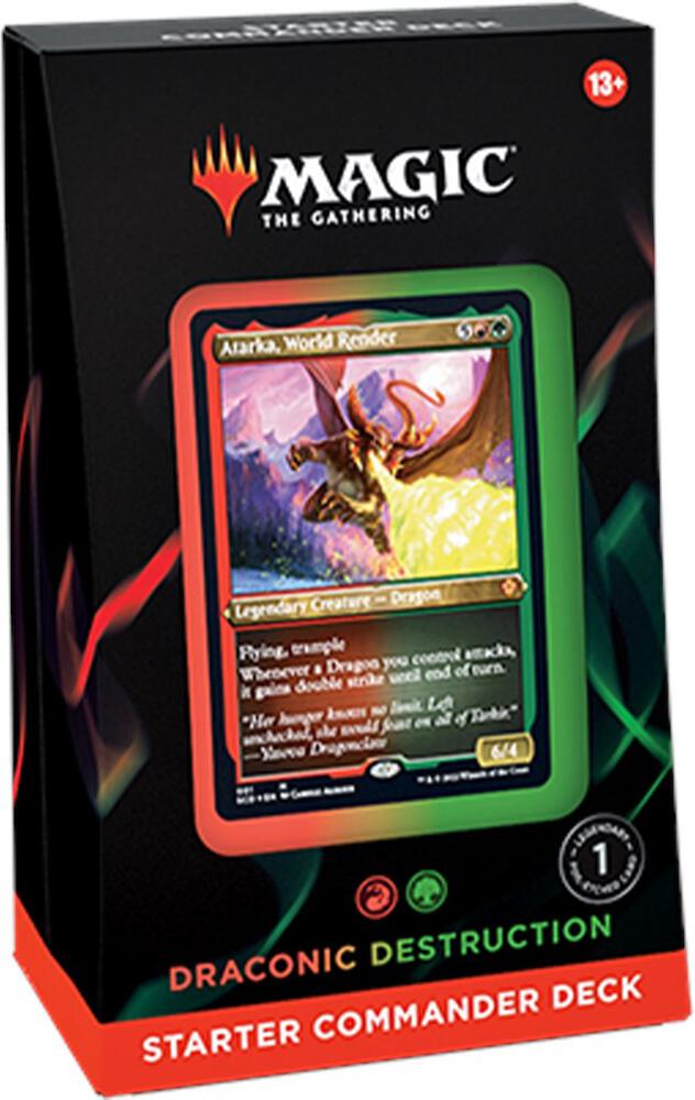 Magic the Gathering: Starter Commander Deck - Draconic Destruction