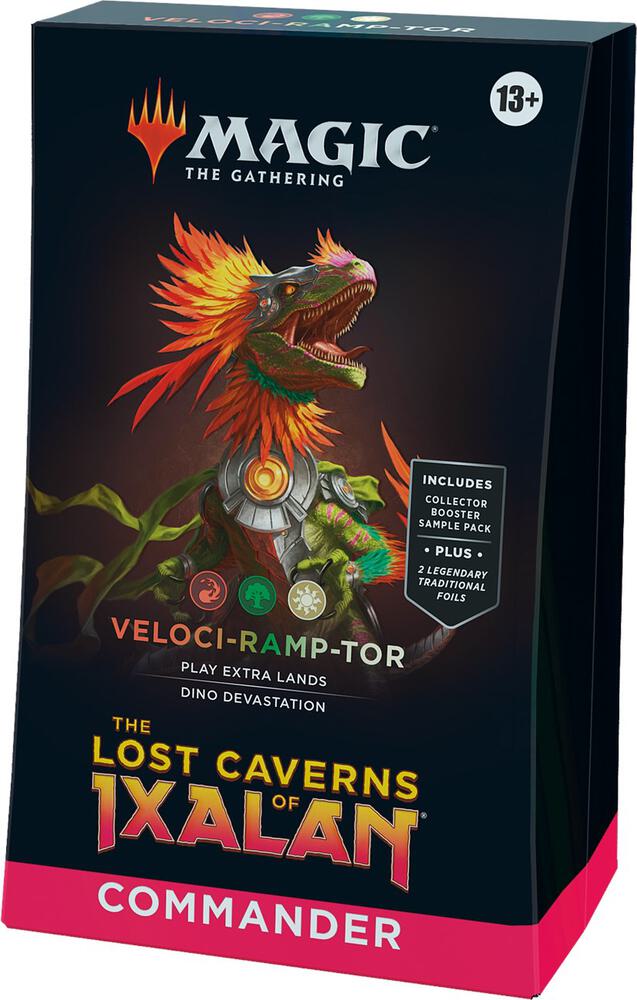 Magic the Gathering: The Lost Caverns of Ixalan Commander Deck - Veloci-Ramp-Tor