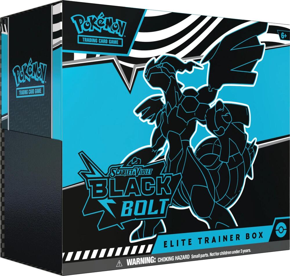 Pokemon: Black Bolt Elite Trainer Box - SV: Black Bolt