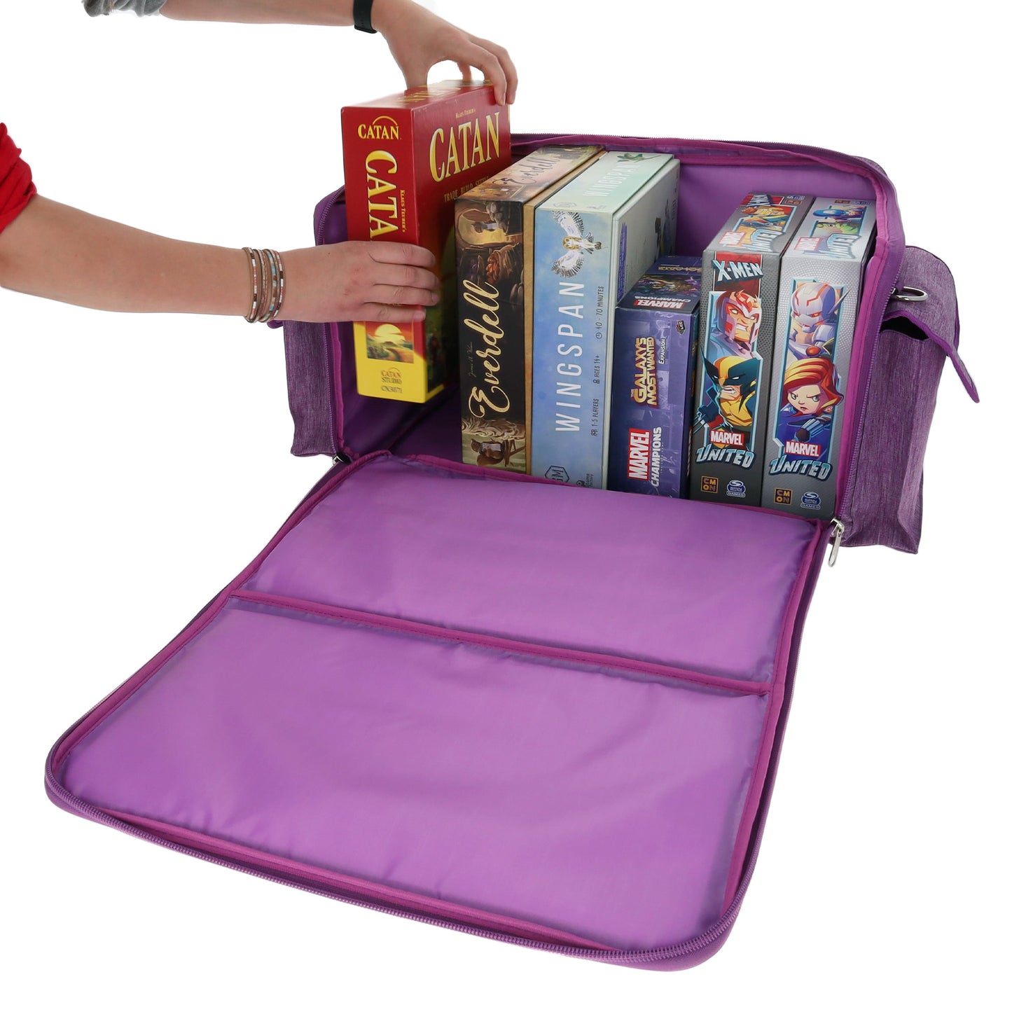 Spectrum Board Game Bag - Purple