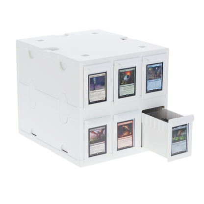 BCW 6 Drawer Card Catalog - White