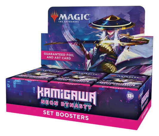 Magic The Gathering: Kamigawa: Neon Dynasty - Set Booster Display