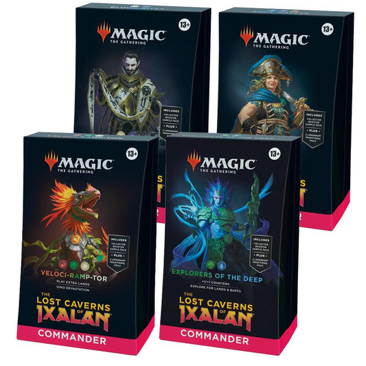 Magic The Gathering: The Lost Caverns of Ixalan Commander Deck Case