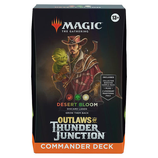 Magic The Gathering: Outlaws of Thunder Junction Commander Deck - Desert Bloom