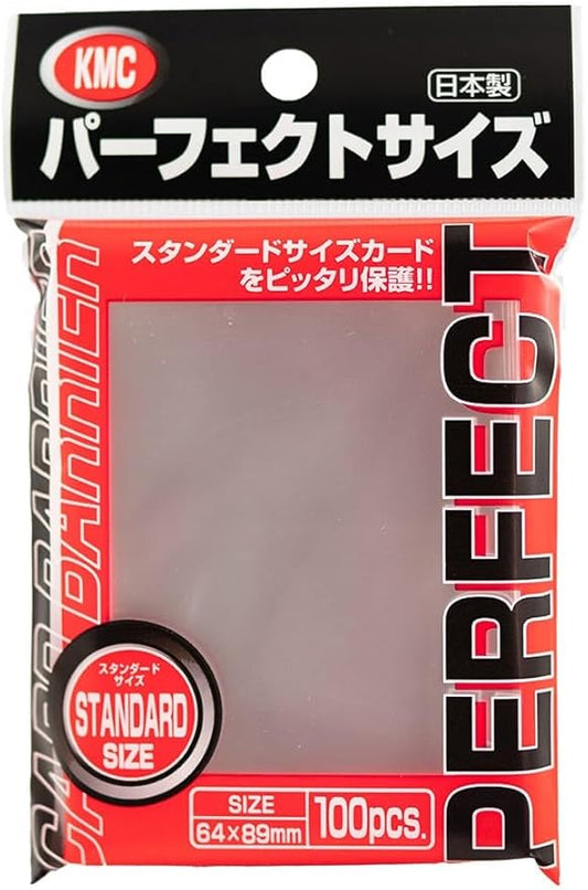 KMC 100 Pack Card Barrier Perfect Fit Inner Sleeves