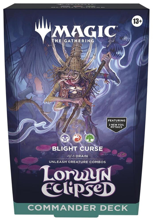 Magic The Gathering: Lorwyn Eclipsed Commander Deck - Blight Curse